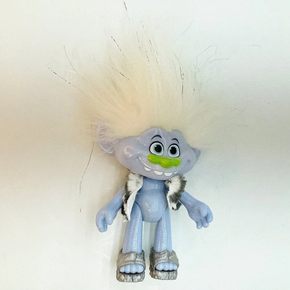 Hasbro 2015 Guy Diamond Troll The Glittery Troll Of DreamWorks Trolls Doll Toy